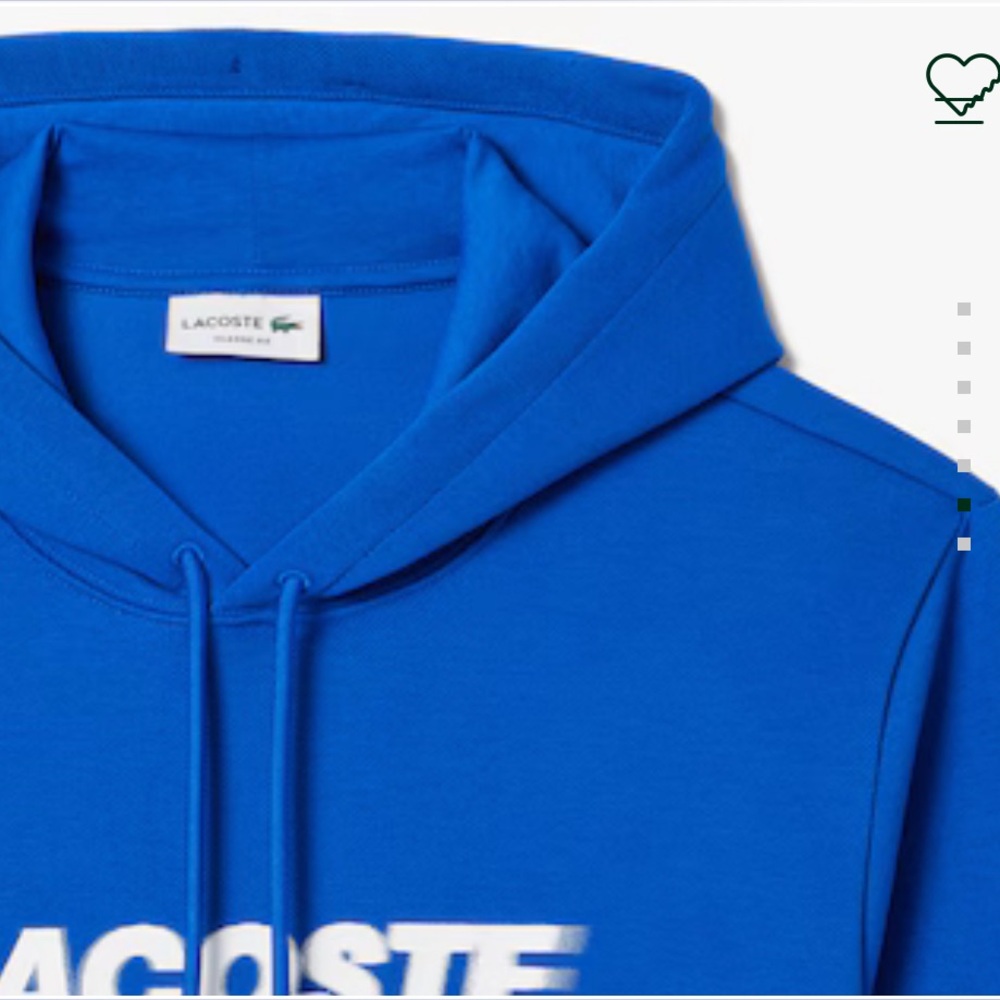 Lacoste Men’s Pique Hoodie - Picture 15 of 15